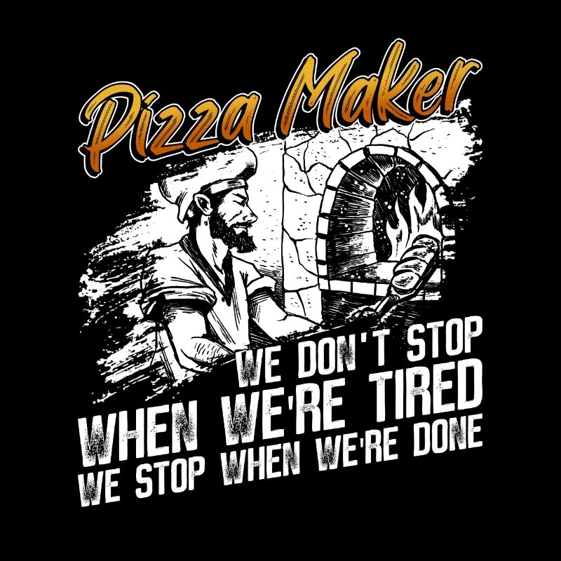 Pizza Pizzabäcker Pizzaolo Pizza Backen