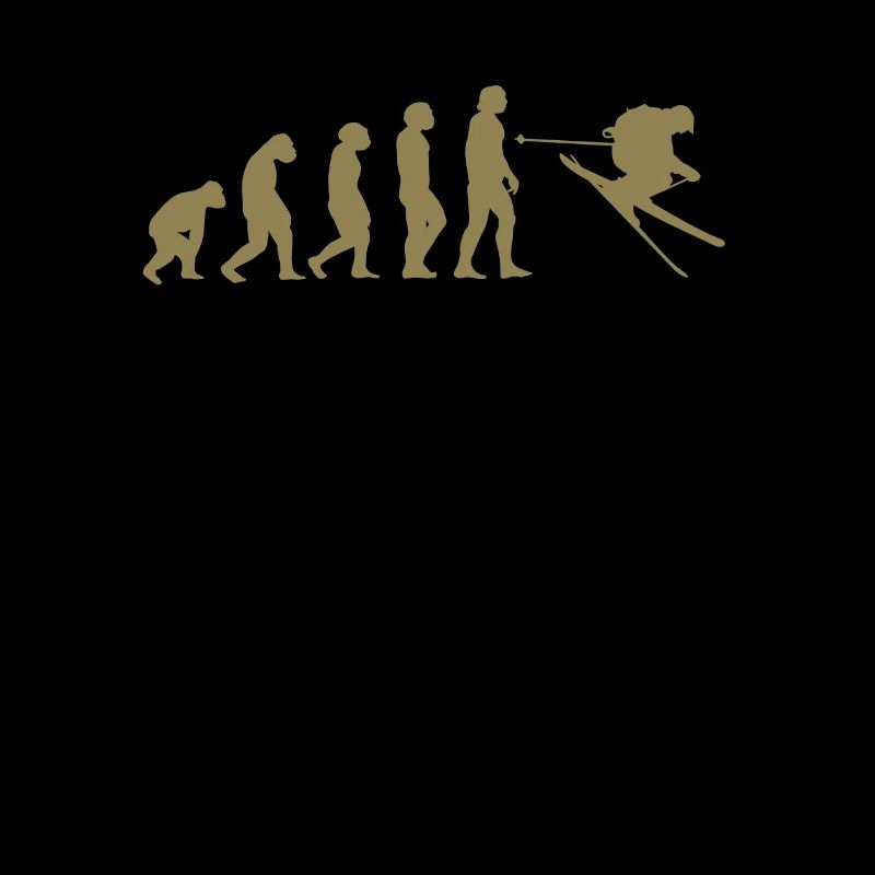 T-shirt Ski Evolution