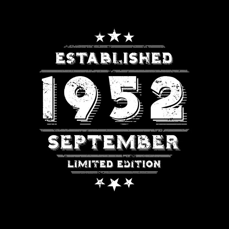 Geburtstag im September 1952 - September