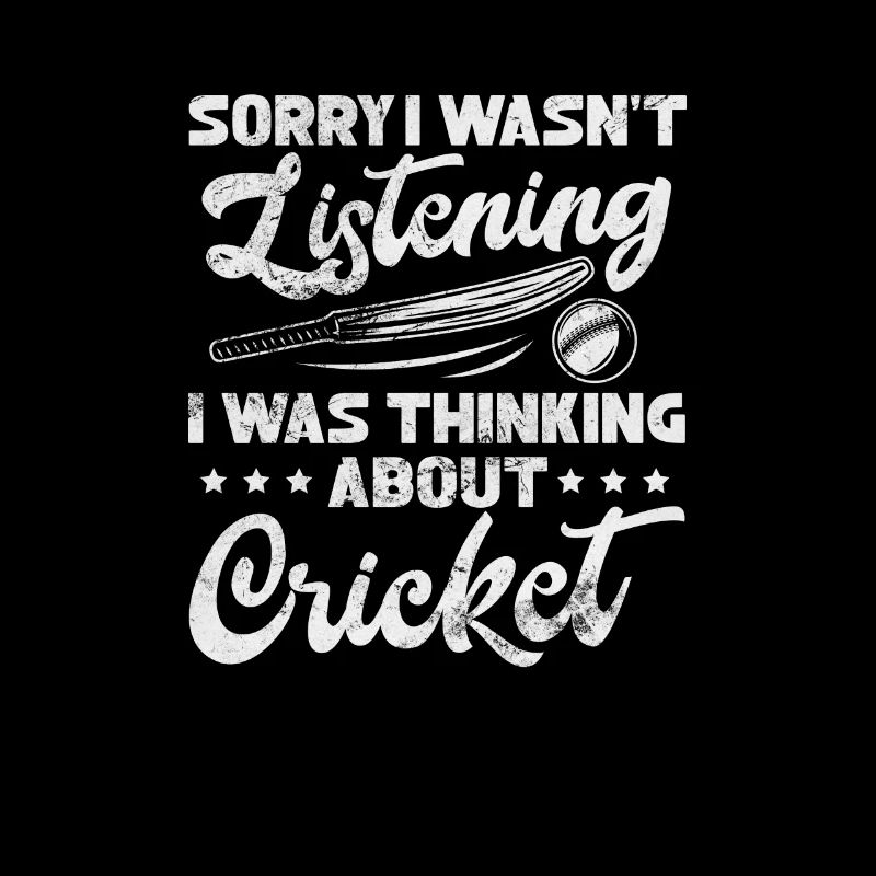 Cricket Sport Cricketschläger Team Geschenk