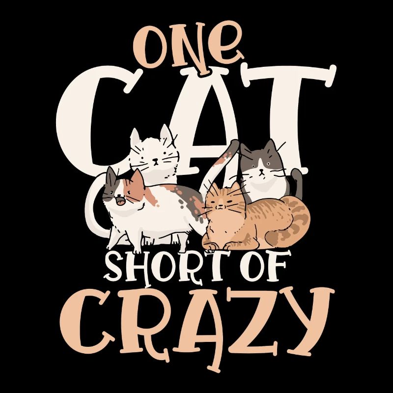 Chat brièvement fou