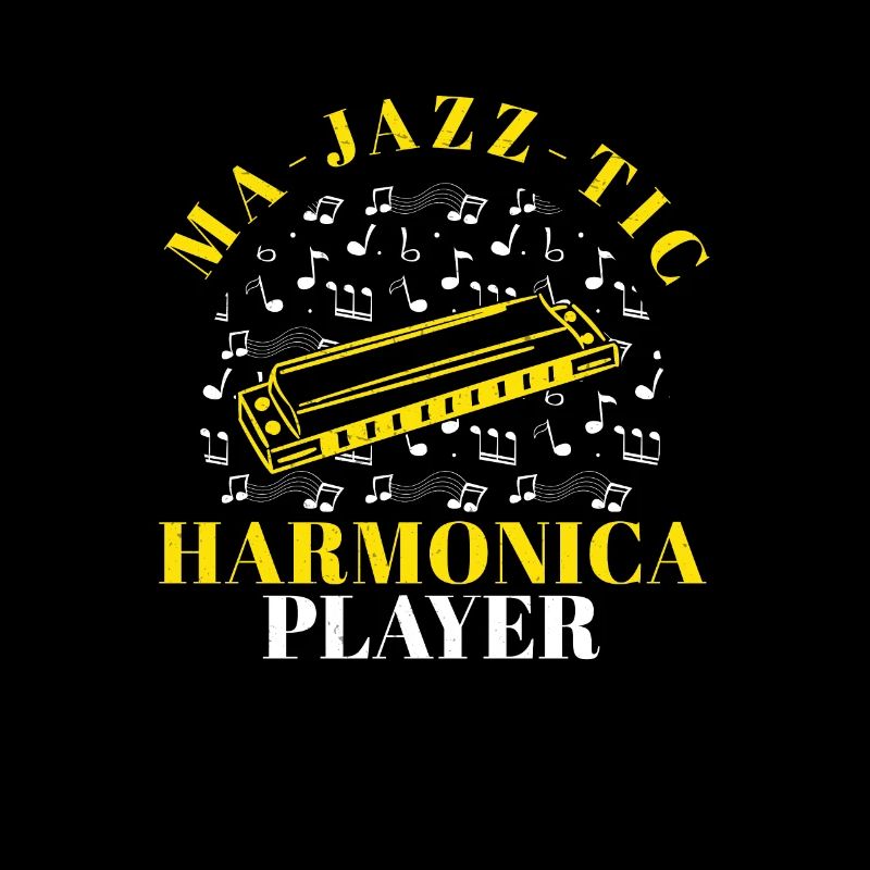 Harmonica Ma-Jazz-Tic harmonica player