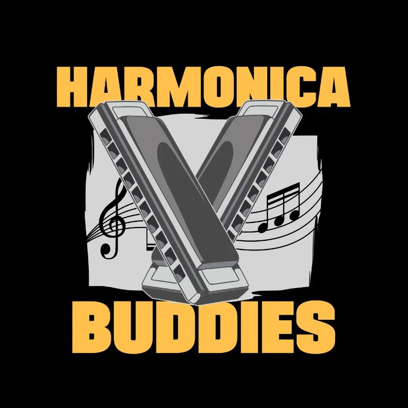 Harmonica Buddies Harmonicist Gift Idea