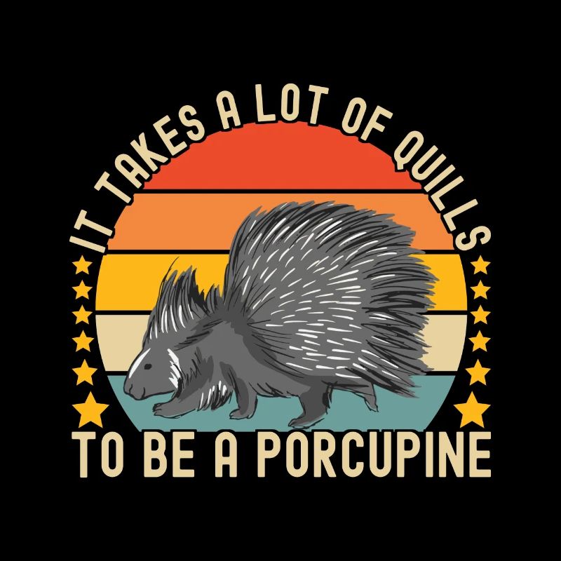 Porc-épic mignon