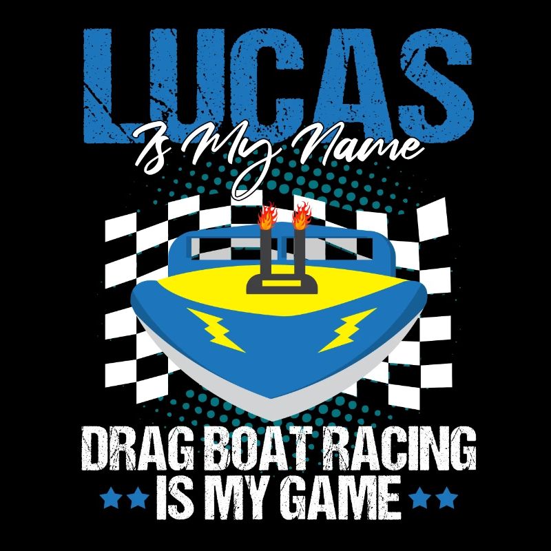 Drag Boot Design für Rennbootfahrer