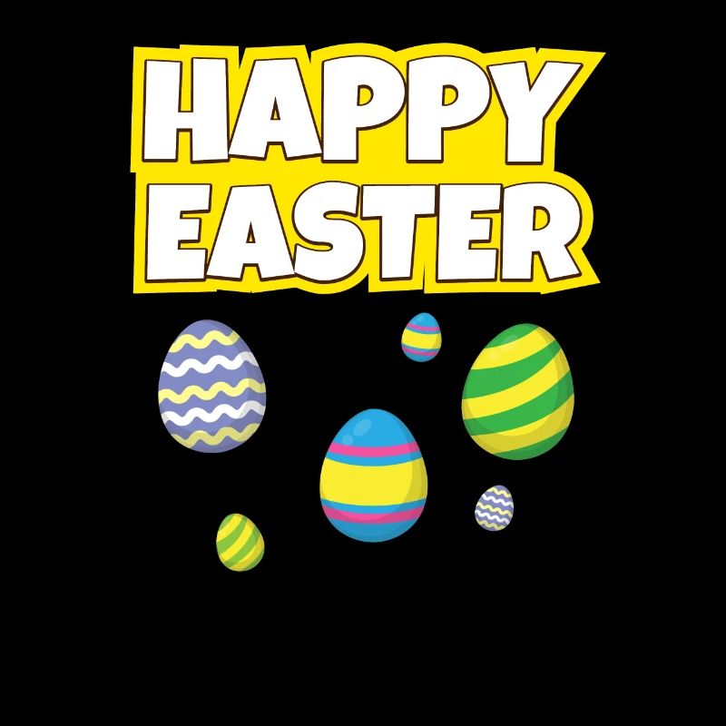 Happy Easter Cute Funny Easter Ostern Rabbit