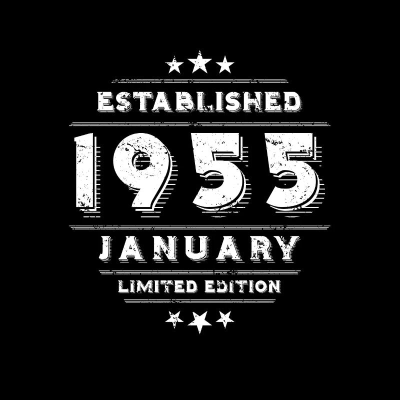 Geburtstag im Januar 1955 - January