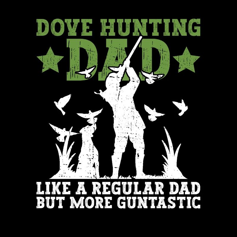Taubenjäger Vater Taubenjagd Papa