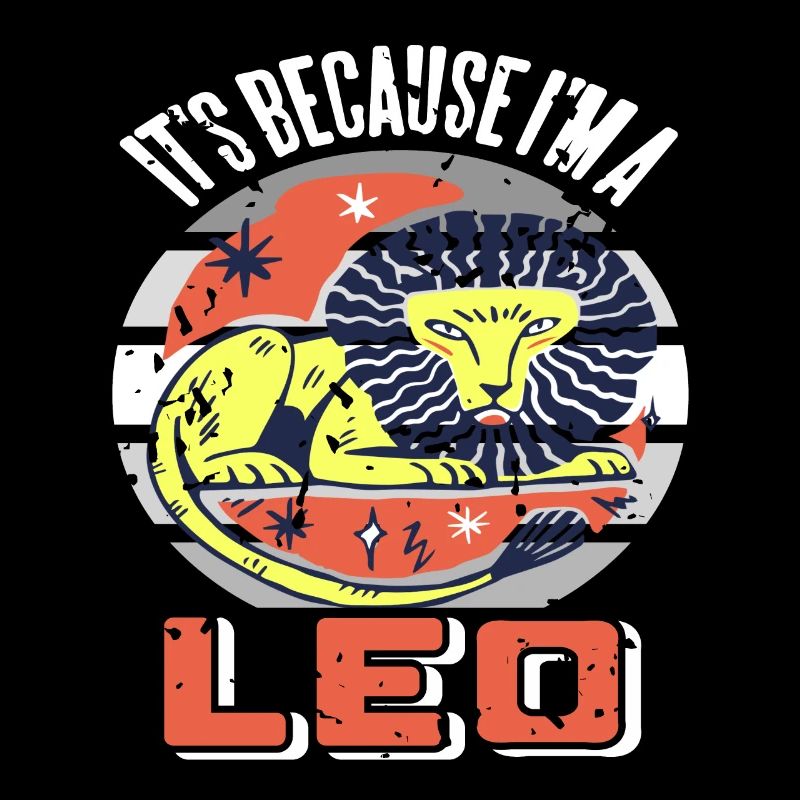 It's Because I'm A LEO Retro Funny Astrology