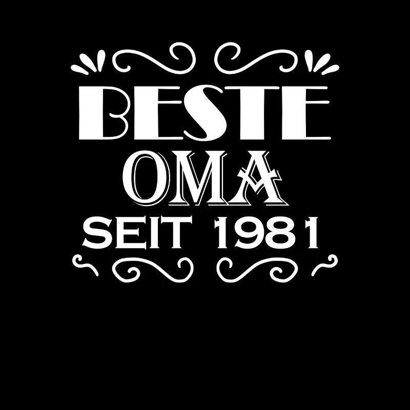 Beste Oma seit 1981 - Oma Geschenk