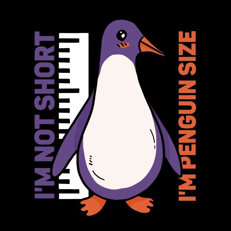 I'm not small I'm penguin size Penguin