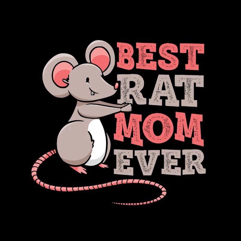 Beste Rattenmutter Aller Zeiten Ratte Mama Mädchen