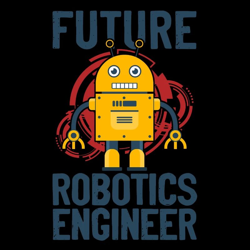 Robot Robotics Engineer Boy Girl