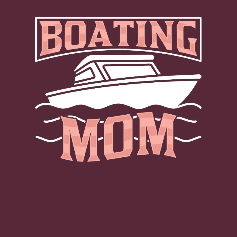 Bootfahrende Mutter Yacht Schiff Bootfahren Boot