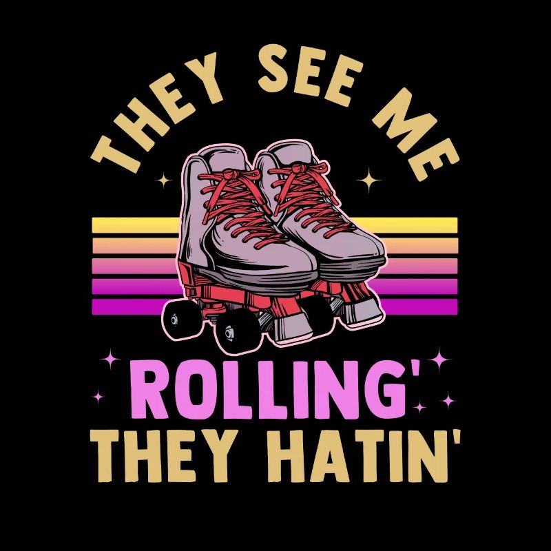 Inline Skate Cadeau Rollskates Roller 70s