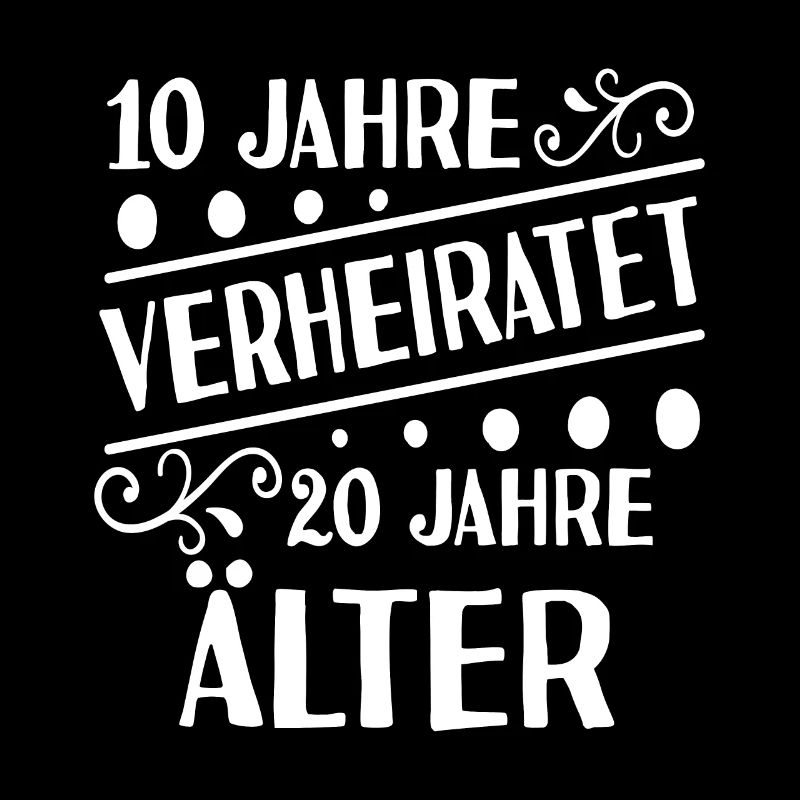 Rosenhochzeit 10. Jahrestag Ehepaar Jubiläum
