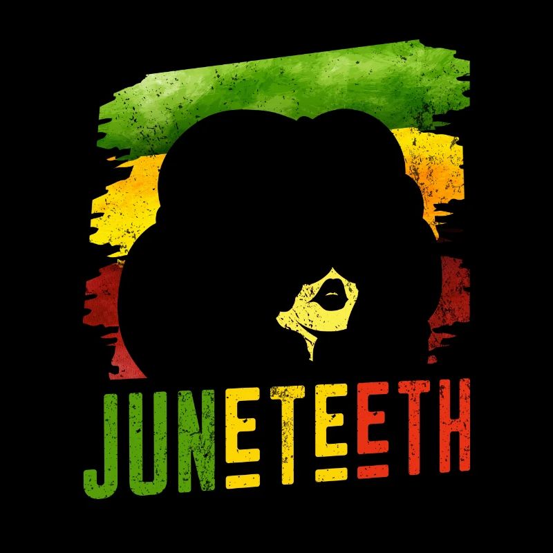 Juneteenth 1865 Noir afro-américain Afrique