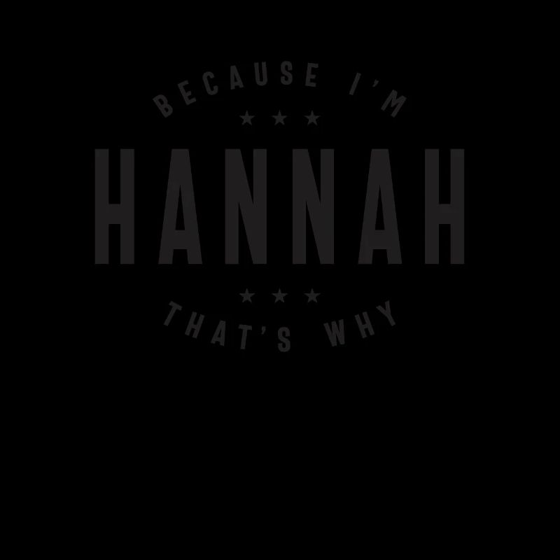 Hannah Name Personalized Birthday Name Hannah