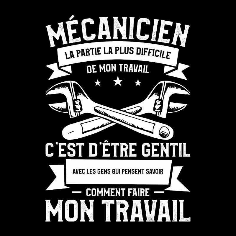 Mécanicien La Partie La Plus Difficile De Mon