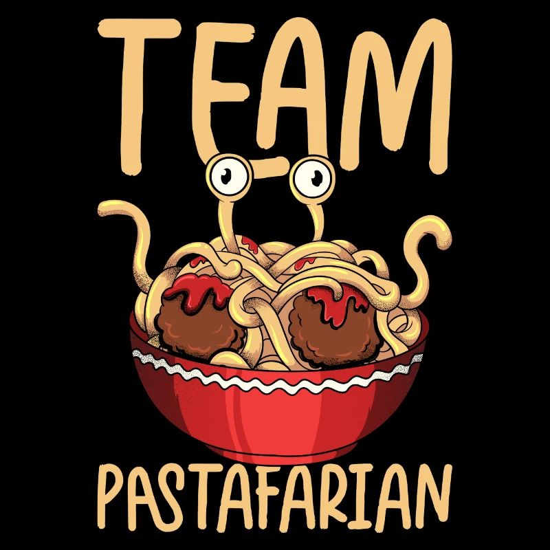 Monstre Spaghetti Volant FSM Pastafari