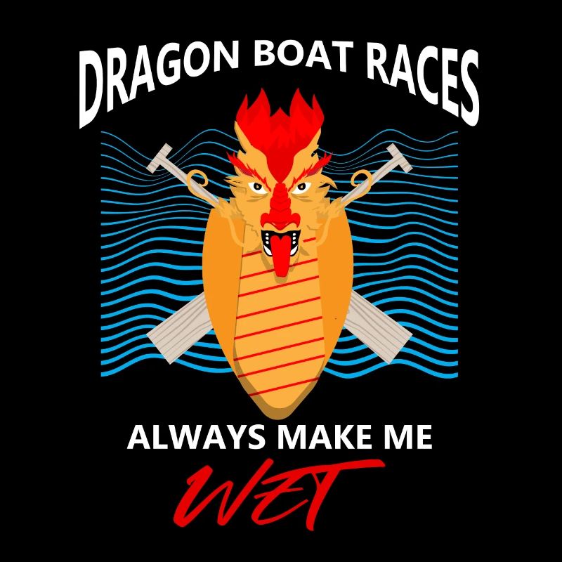 Dragon boating theme for dragon boat paddling