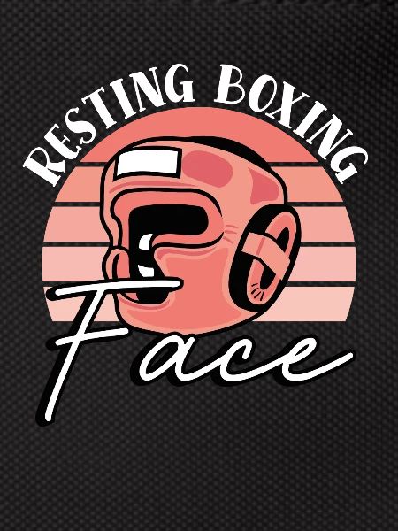 Resting boxing face