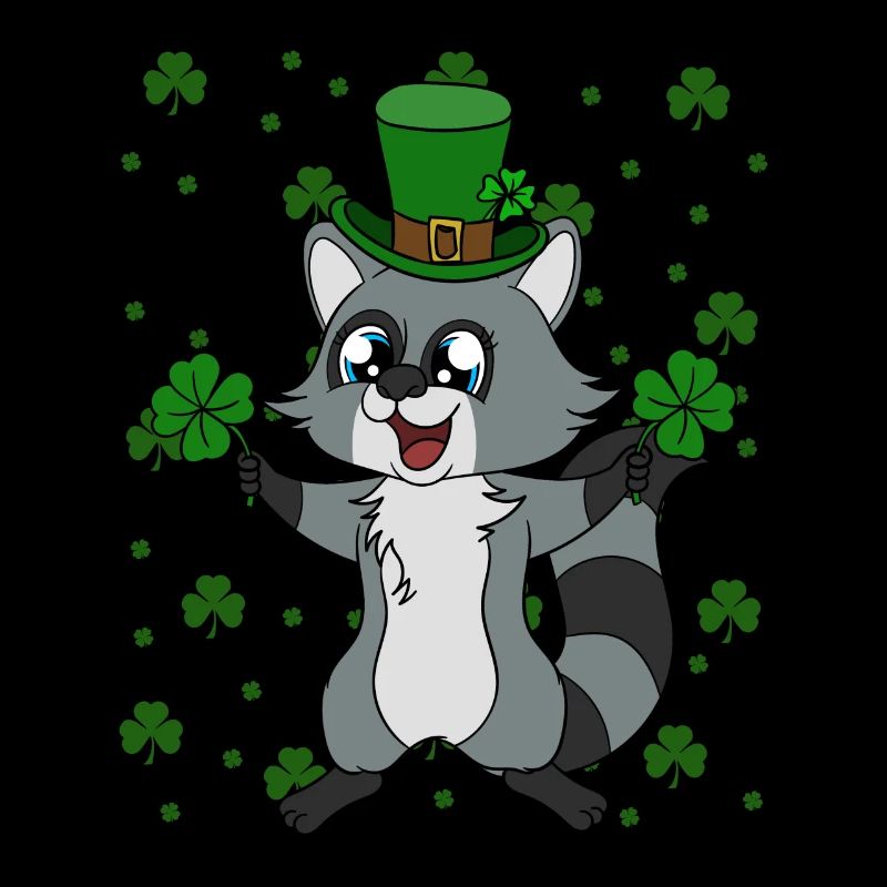 Le trèfle du raton laveur quitte la Saint-Patrick