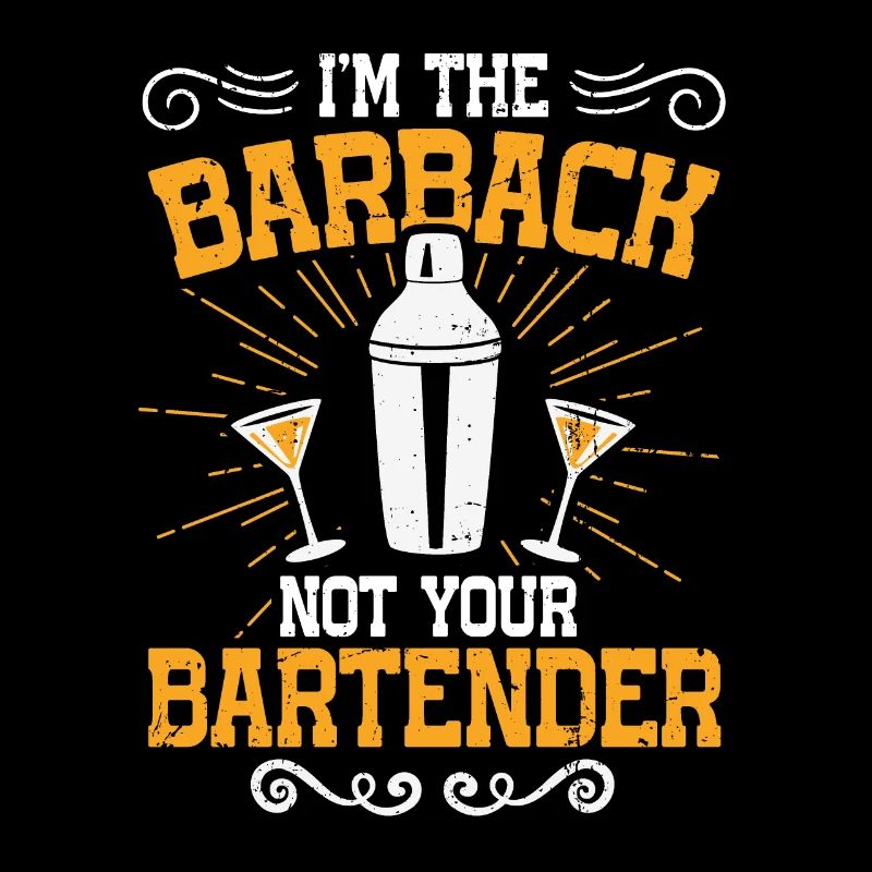 Im The Barback Not Your Bartender