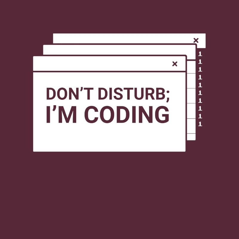 Stören Sie Nicht Ich Programmiere Coder Coding