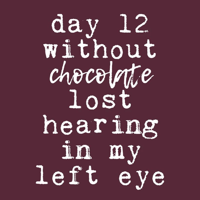 Jour 12 Sans chocolat, perte de l’audition dans mon œil 1