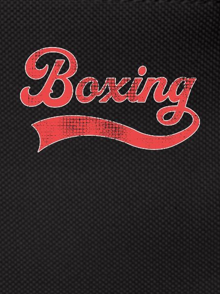 Boxes lettering