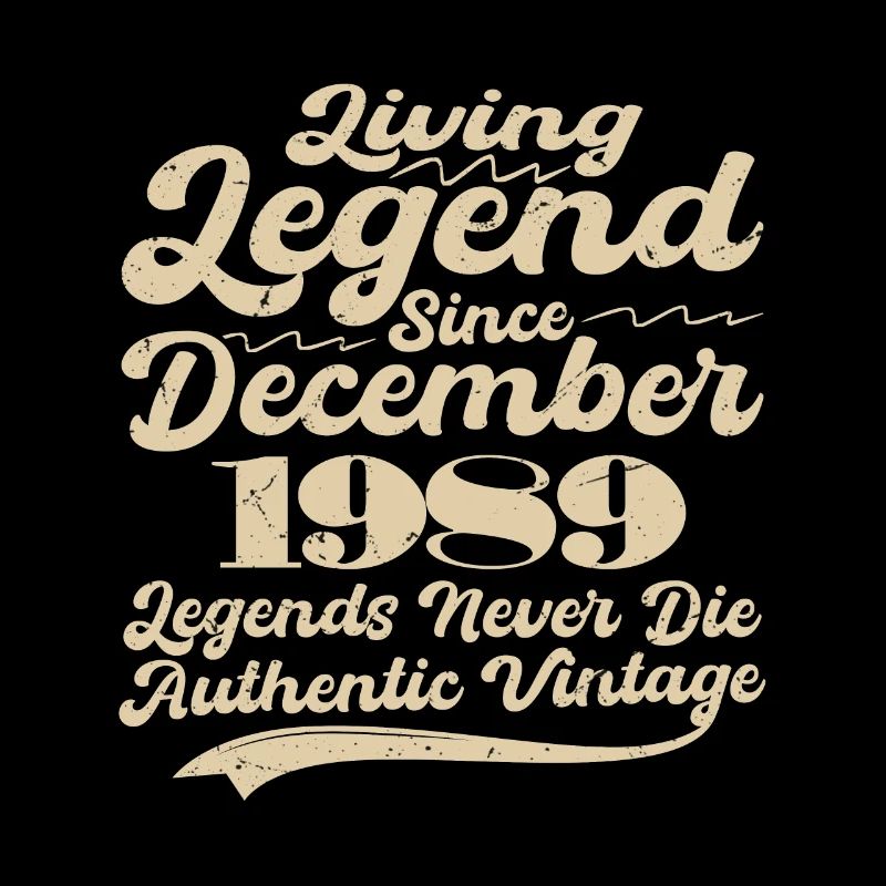 Es war einmal eine Legende. Dezember 1989 Geburts