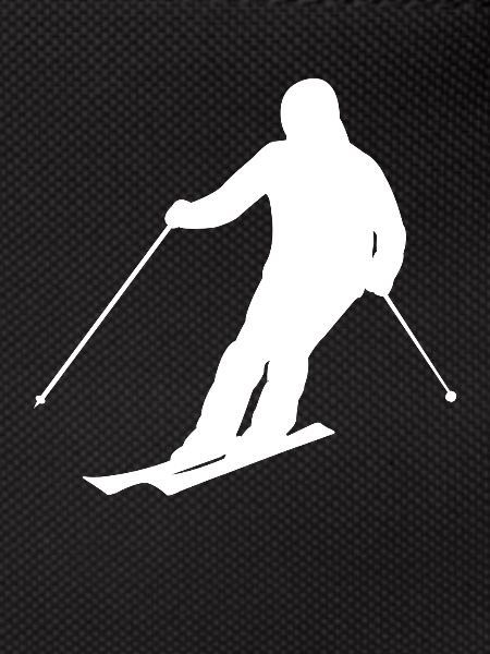 Skier Silhouette