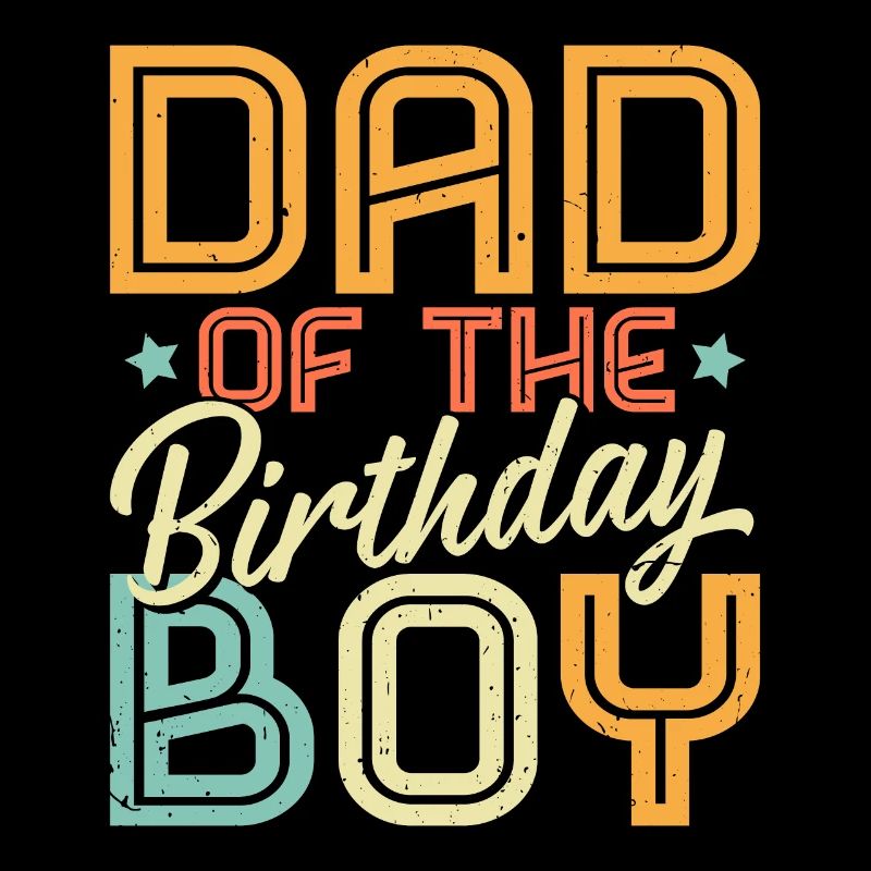 Papa du garçon d’anniversaire