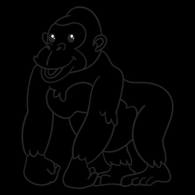 Gorilla, monkey, gift, gift idea