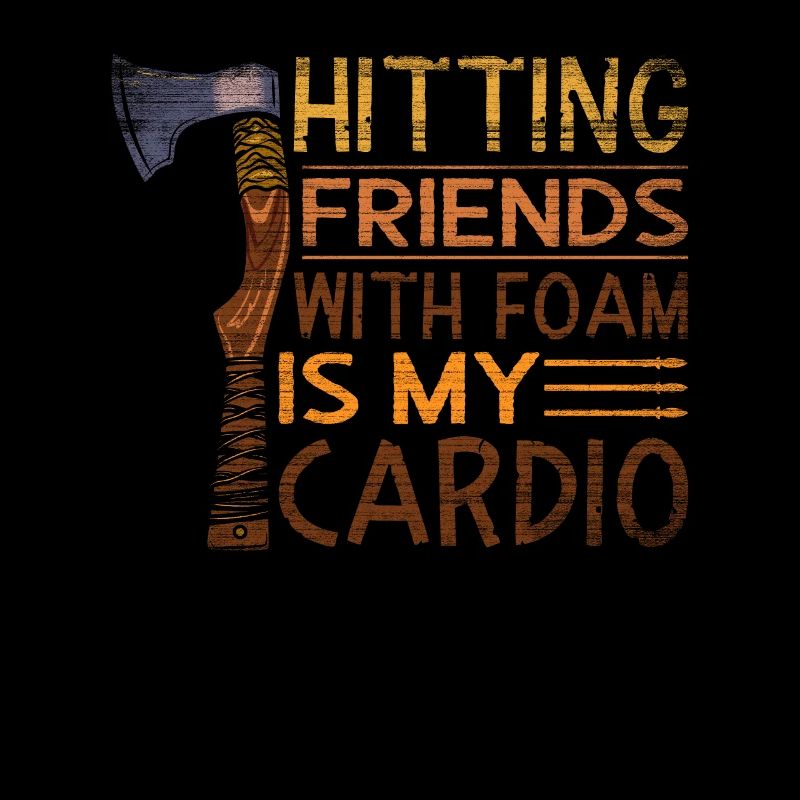 Frapper des amis avec de la mousse est mon Cardio RPG