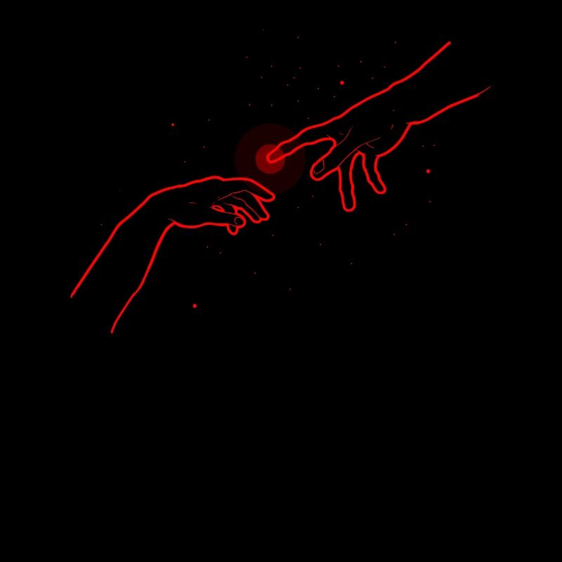 Création esthétique Cryptidcore d’Adam