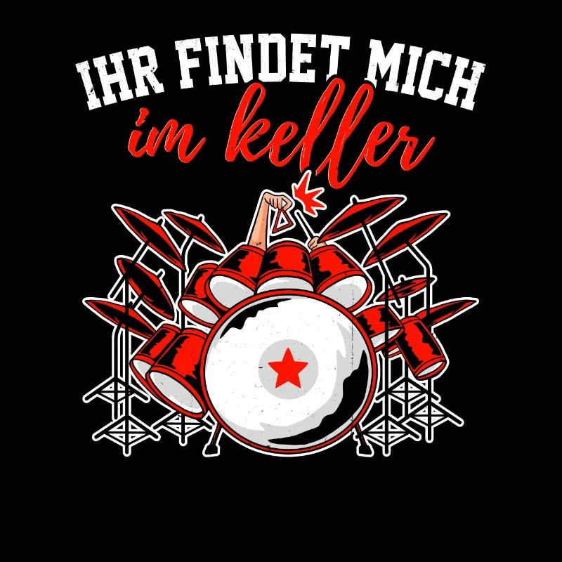 Schlagzeuger Geschkidee Trommel