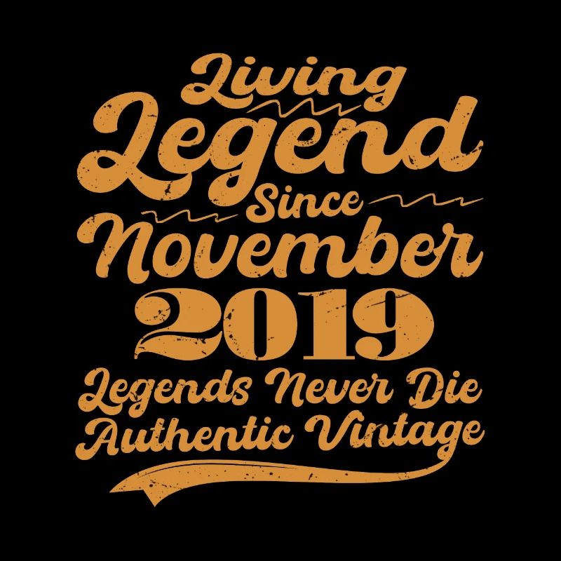 Es war einmal eine Legende. November 2019 Geburts
