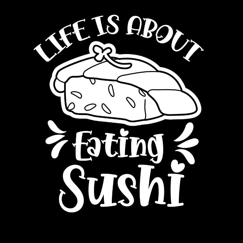 La vie se compose d’amateurs de sushis mangeurs de sushis