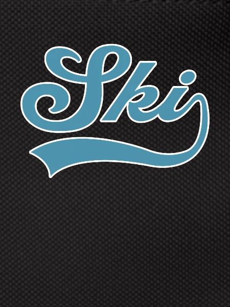 Lettrage de ski