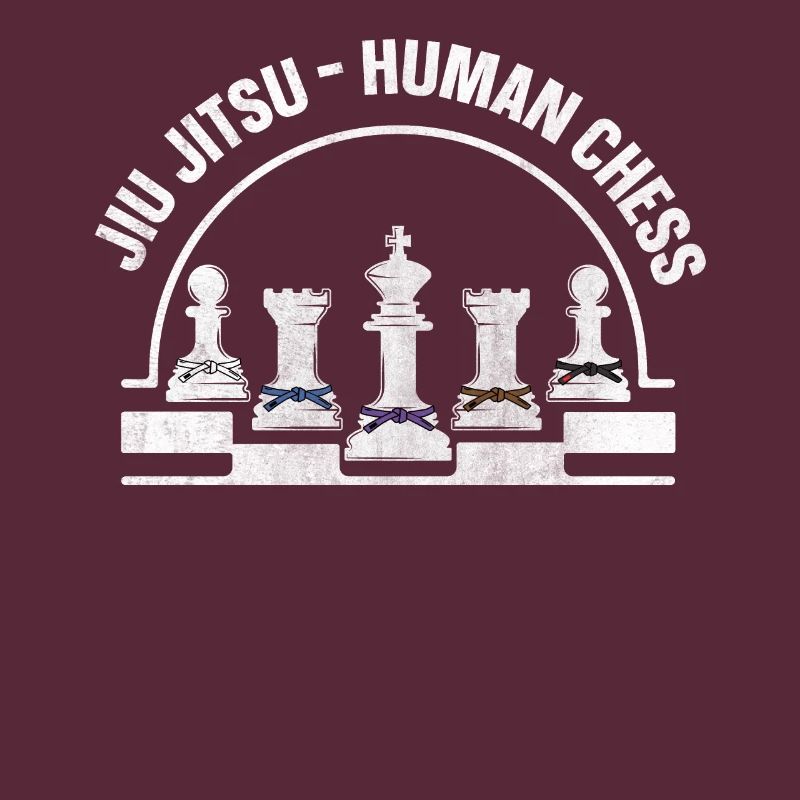 Jiu-Jitsu Human Chess Funny Jiu Jitsu