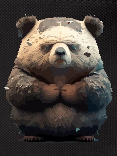 Bako the grumpy bear