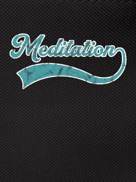 Lettrage de méditation