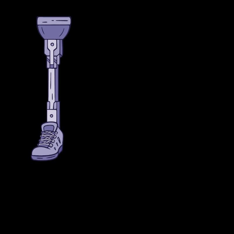 Amputation Bein Rollstuhlprothese