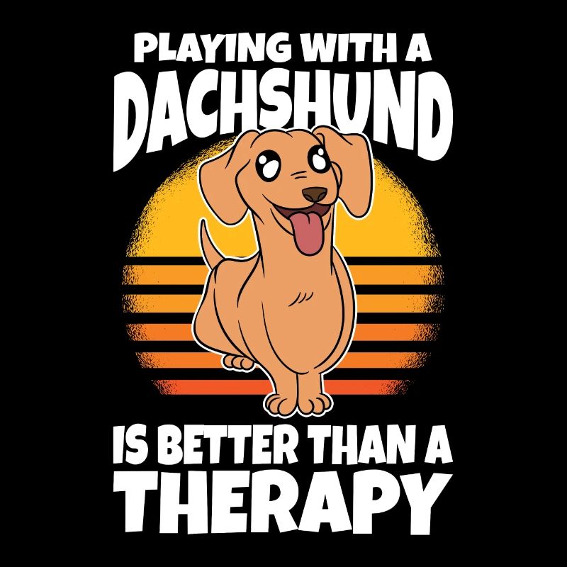 Playing With A Dachshund Is Better Than A Therapy
