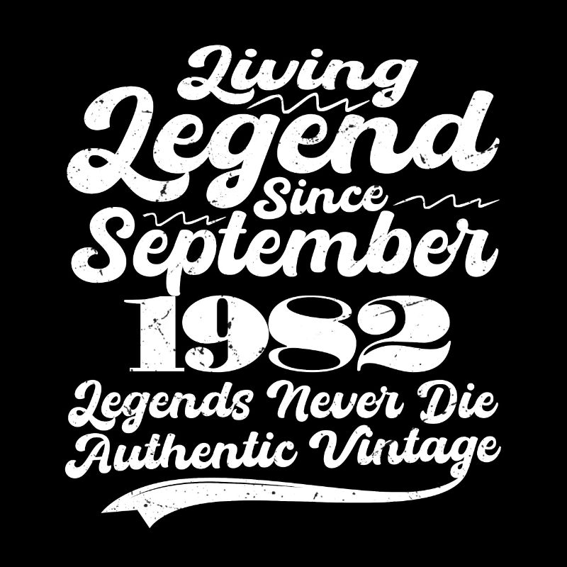 Il était une fois une légende. Septembre 1982 Naissance