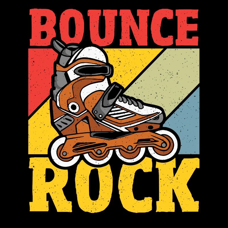 Bounce Rock Roller Skating Skater