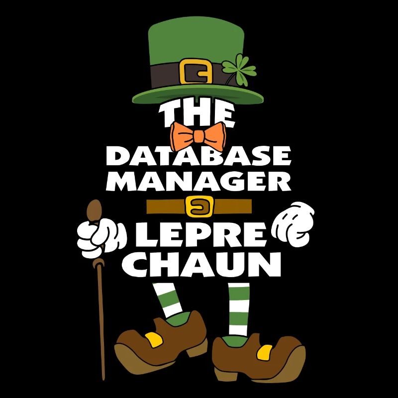 The Database Manager Leprechaun St Patrick's Day
