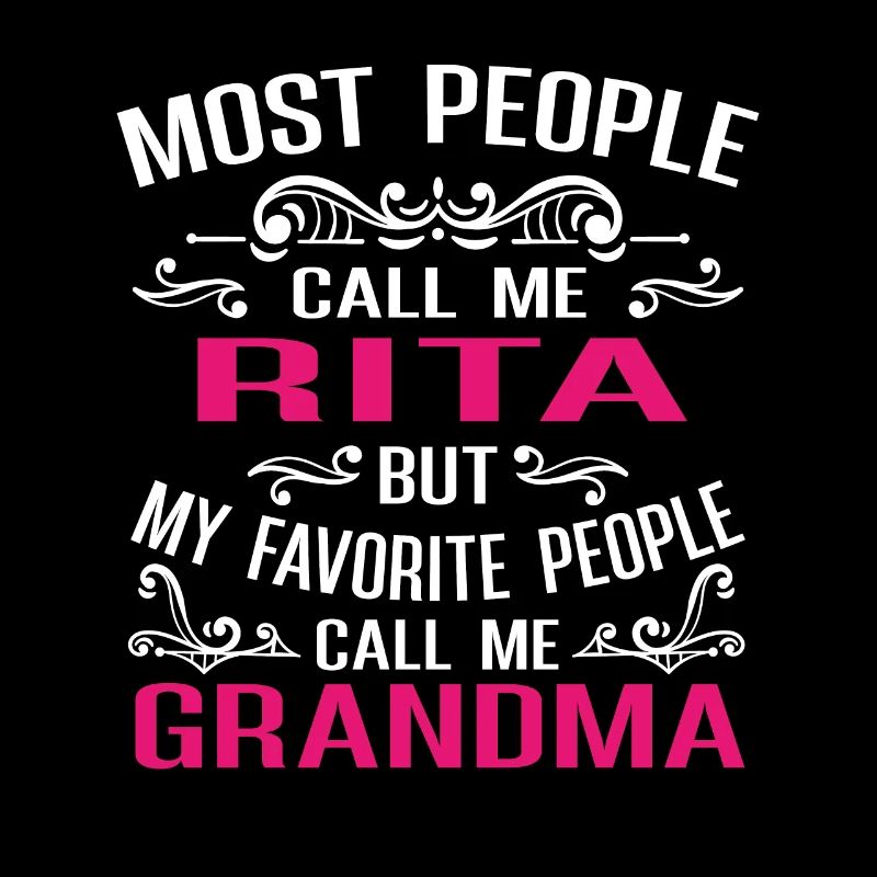 Rita Name Funny Personalized Grandma